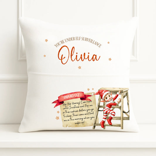 Elf Surveillance Pocket cushion